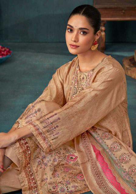 t&m heena UNIQUE MUSLIN SILK DIGITAL PRINT WITH HAND WORK Wholesale Salwar Kameez in Surat