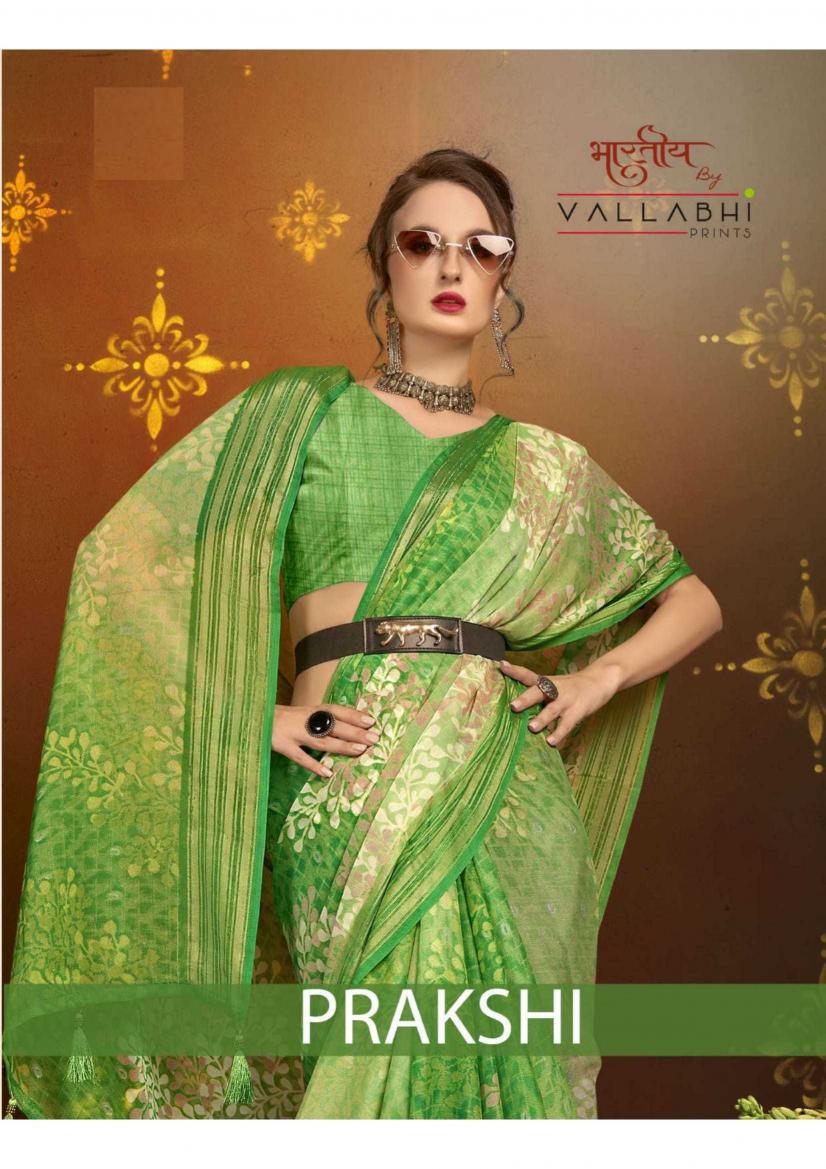 vallabhi prints prakshi series 31281-31286 CHIFFON Wholesale Saree in Surat