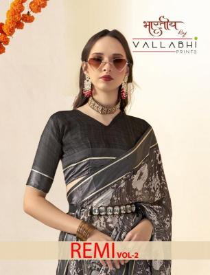 vallabhi prints remi vol 2 series 30521-30526 GEORGETTE Wholesale Saree in Surat