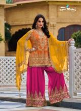 your choice rolex series 1001-1003 Heavy Chinon Wholesale Salwar Kameez in Surat