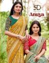 5d designer anuya series 40823-40828 SOFT SILK Wholesale Saree in Surat