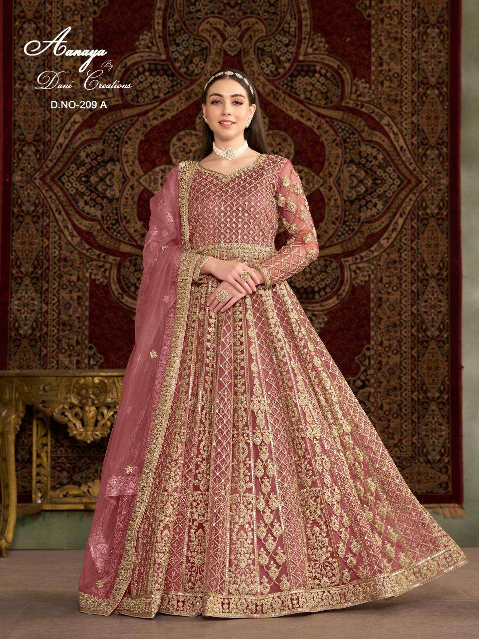 aanaya vol 209 net wholesale salwar kameez in surat