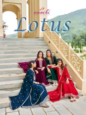 aanchi lotus series 1001-1004 VICHITRA Wholesale Salwar Kameez in Surat