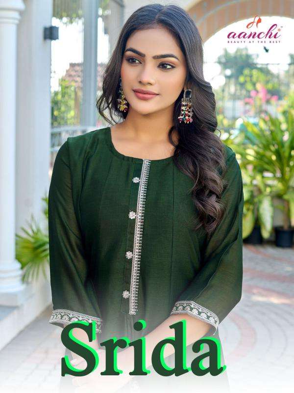 aanchi srida series 1001-1005 VICHITRA wholesale kurti in surat 