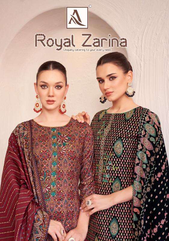 alok suit royal zarina series 1722001-1722006 Pure Viscose Reyon wholesale salwar kameez in surat