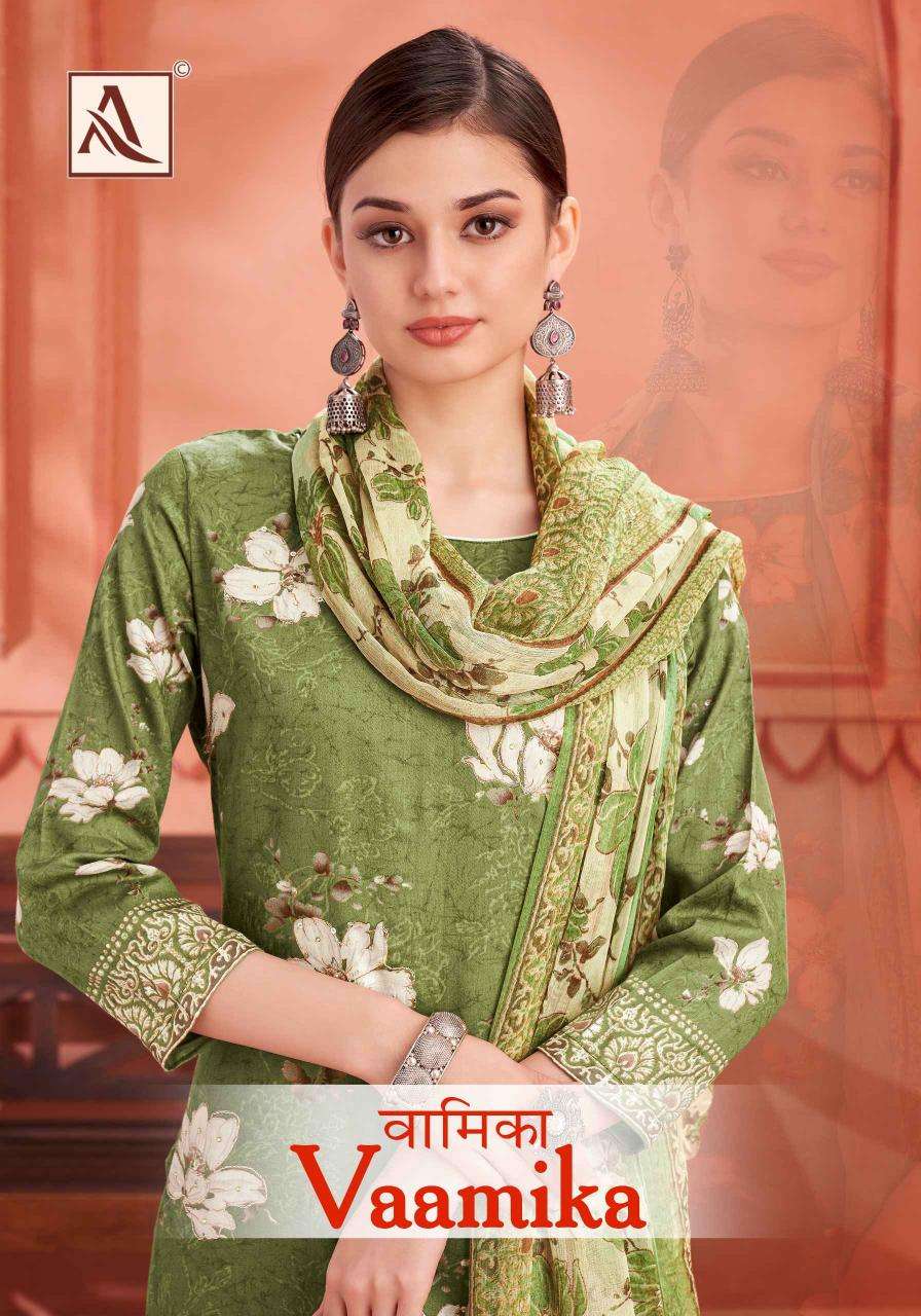 alok suits vaamika series 135001-135004 Primium Zam Wholesale Salwar Kameez in Surat