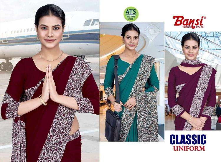 bansi classic SAND CRAPE wholesale saree in surat