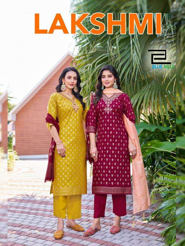 blue hills lakshmi vol 1 series 1001-1008 RAYON 14KG wholesale salwar kameez in surat