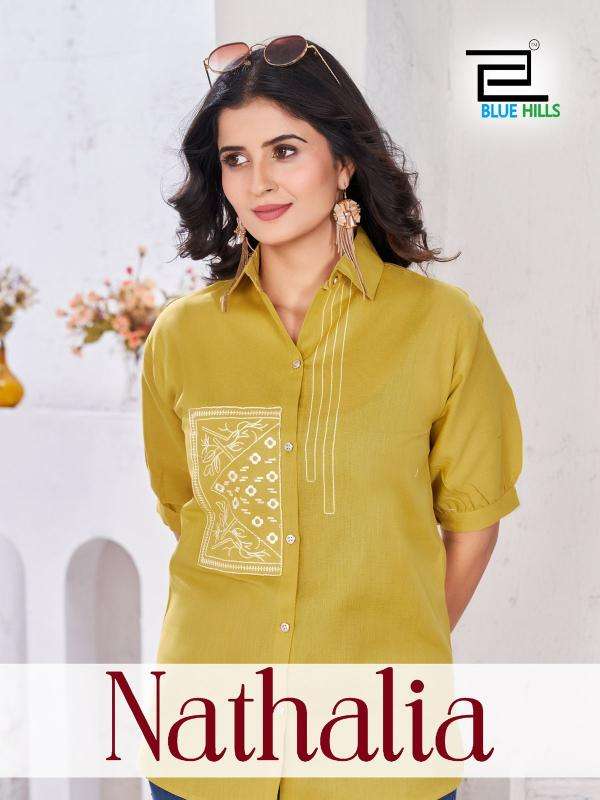 blue hills nathalia series 1001-1008 COTTON FLEX wholesale kurti in surat 