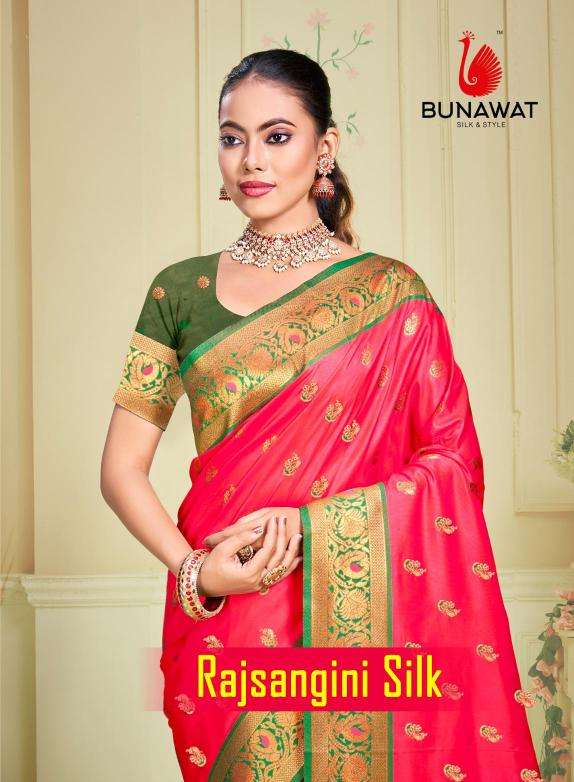 bunawat rajsangini silk series 1001-1008 SILK wholesale saree in surat