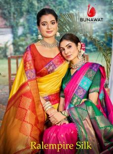 bunawat ralempire silk series 1001-1006 Silk Wholesale Saree in Surat