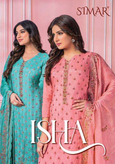 glossy isha VISCOSE MUSLIN Wholesale Salwar Kameez in Surat