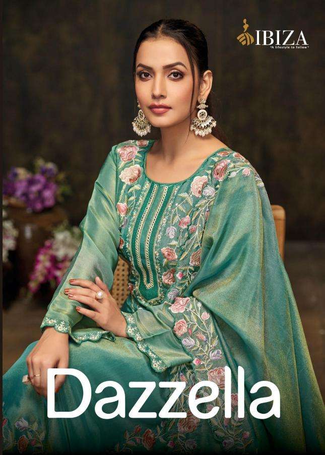 ibiza dazzella series 1453-1456 PURE SIMAR MUSLIN Wholesale Salwar Kameez in Surat