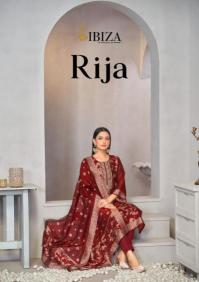 ibiza rija series 1425-1428 PURE BANGLORY SILK JACQUARD Wholesale Salwar Kameez in Surat