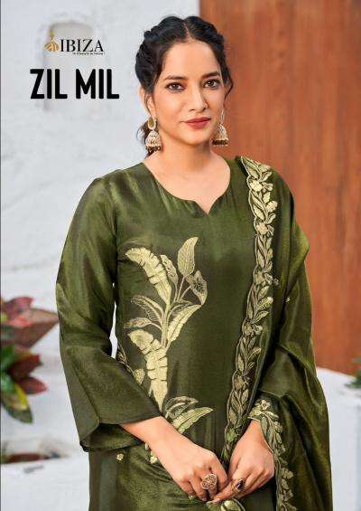 ibiza zil mil series 1361-1364 PURE SIMAR MUSLIN wholesale salwar kameez in surat