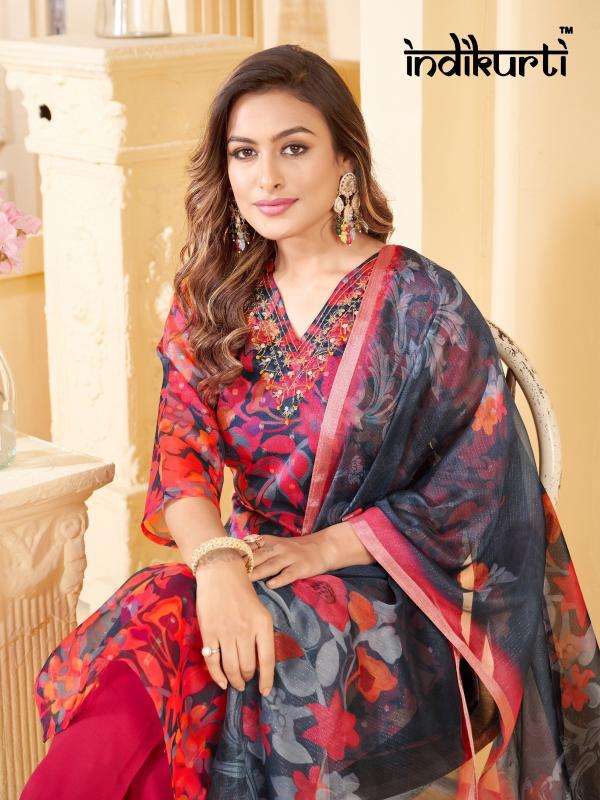 indikurti vedika vol 2 ORGANZA wholesale salwar kameez in surat