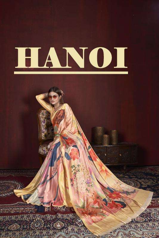 jivora begin hanoi series 1701-1712 Soft Crape wholesale saree in surat 