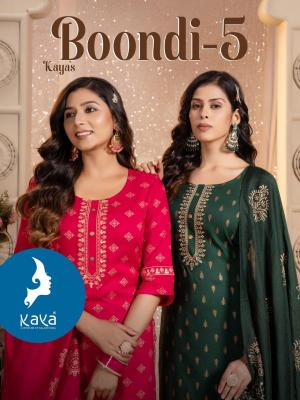 kaya boondi vol 5 series 01-08 FANCY Wholesale Salwar Kameez in Surat