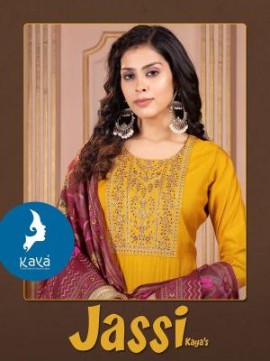 kaya jassi series 01-08 Roman Silk Wholesale Salwar Kameez in Surat