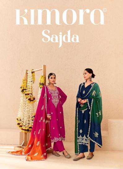 kimora sajda vol 53 series 2231-2236 pure bemberg silk wholesale salwar kameez in surat