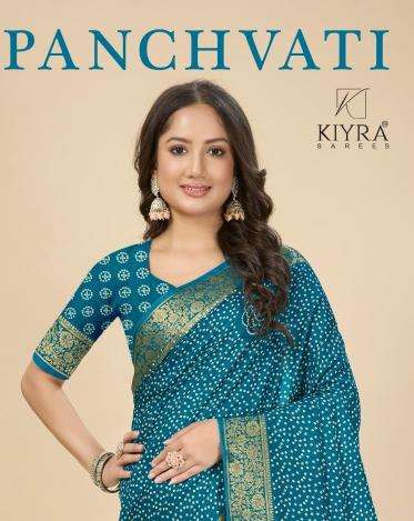 kiyra panchvati vol 1 series 1001-1006 MOSS MELLOW wholesale saree in surat 