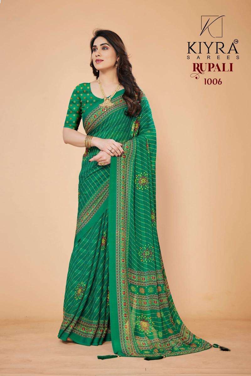 kiyra rupali vol 1 series 1001-1006 WEIGHTLESS wholesale saree in surat 