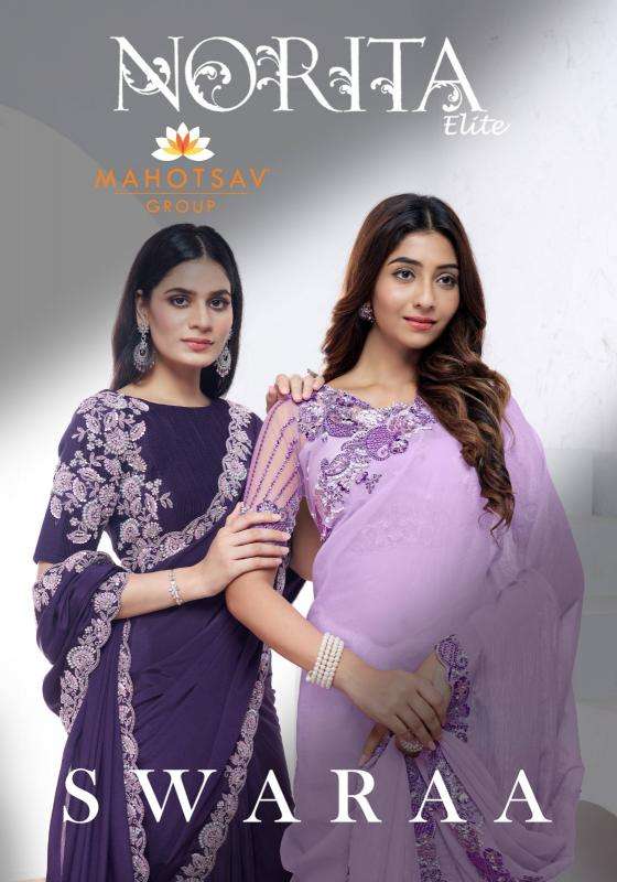 mahotsav norita 44000 series swaraa CRAPE SILK wholesale saree in surat 