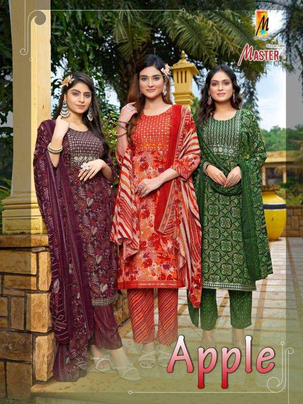 master apple series 101-108 CAPSULE PRINT Wholesale Salwar Kameez in Surat