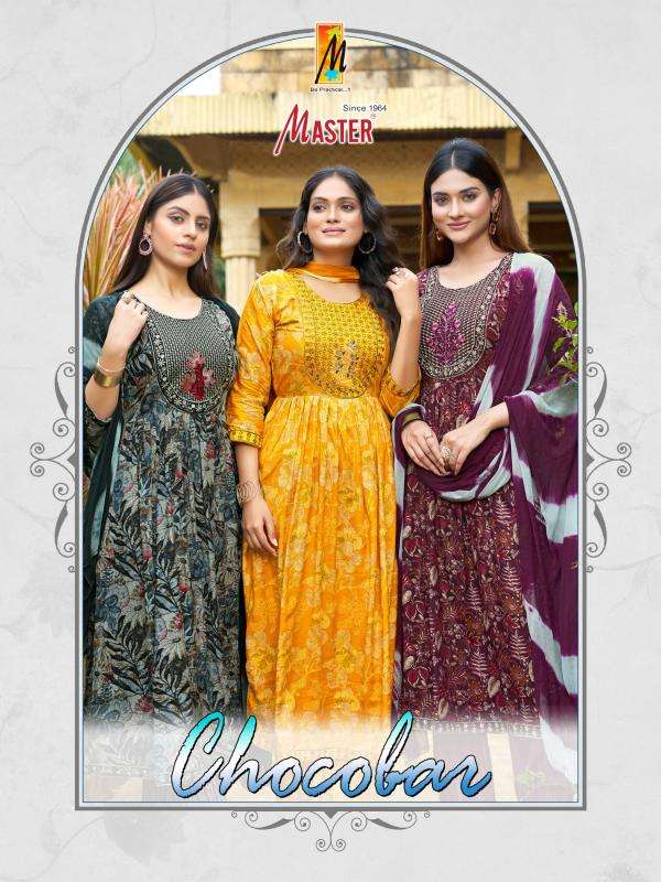 master chocobar series 101-108 CAPSULE PRINT Wholesale Salwar Kameez in Surat