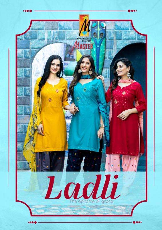 master ladli series 101-108 RAYON wholesale salwar kameez in surat