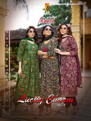 master lucky charm vol 2 series 201-208 VERTICAN PRINT Wholesale Salwar Kameez in Surat