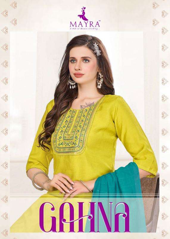 mayra fashion gahna series 91214-91221 VERTICAN DOBI Wholesale Salwar Kameez in Surat