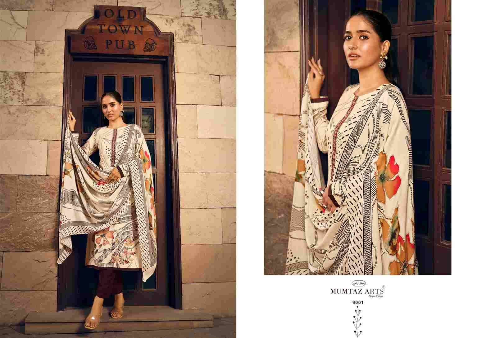 Mumtaz Arts Tannah series 9001-9004 Pure Viscose Pashmina wholesale salwar kameez in surat