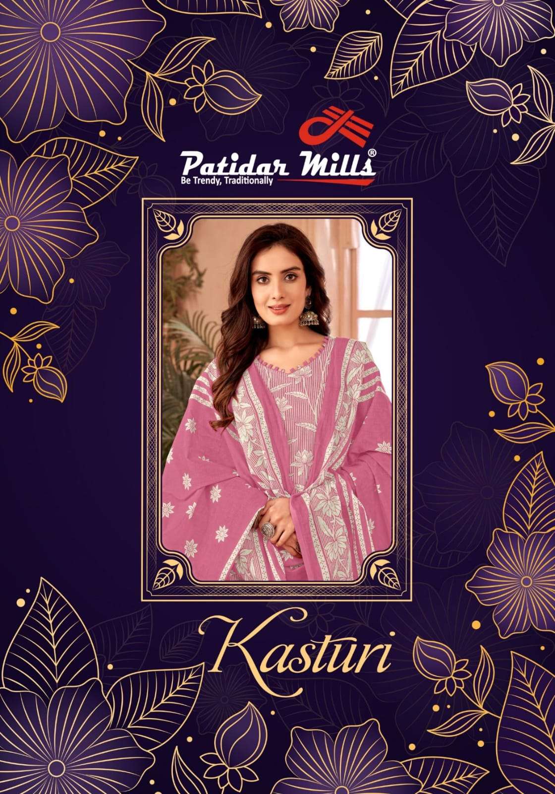 Patidar Kasturi Vol-1 series 1001-1010 Pure Cotton wholesale salwar kameez in surat