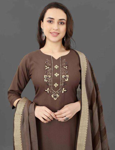 PR 9STAR FASHION KAMINI COTTON BLEND Wholesale Salwar Kameez in Surat