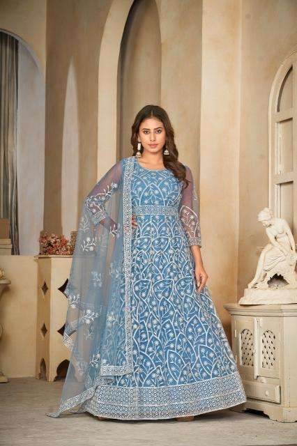 Pr 9Star fashion nice vol-6 NET wholesale salwar kameez in surat