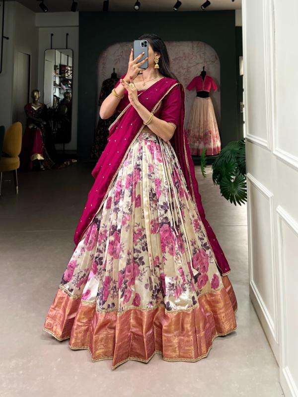 pr lnb1015 DOLA SILK wholesale lehenga in surat 