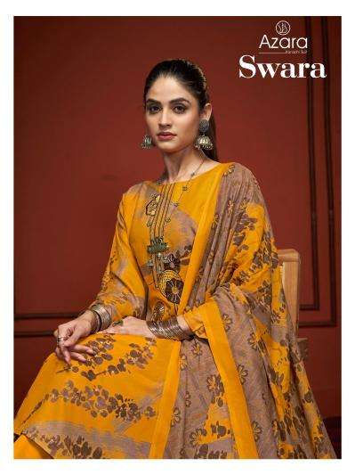 radhika azara swara series 33001-33004 Fine cotton viscose Wholesale Salwar Kameez in Surat