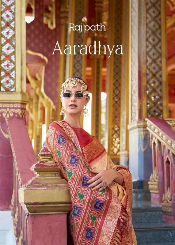 rajpath aaradhya series 137-142 Tusser Handloom Silk wholesale saree in surat 