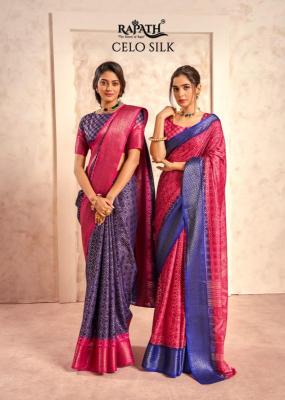 rajpath cello silk series 197001-197006 SOFT DOLA Wholesale Saree in Surat