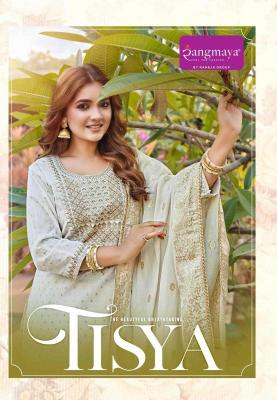 rangmaya tisya series 01-06 chanderi Wholesale Salwar Kameez in Surat