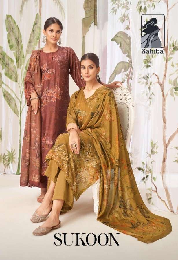 sahiba sukoon MUSLIN SILK DIGITAL PRINT wholesale saree in surat