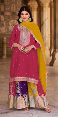 shree fabs k 5111 chinon with heavy embroidery Wholesale Salwar Kameez in Surat