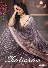 sirona shaligram vol 2 series 2001-2012 DULL MOSS BRASSO Wholesale Saree in Surat