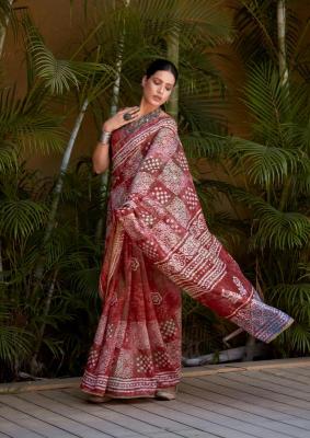 sr cotton samsara Print in Sicquence Cotton Wholesale Saree in Surat