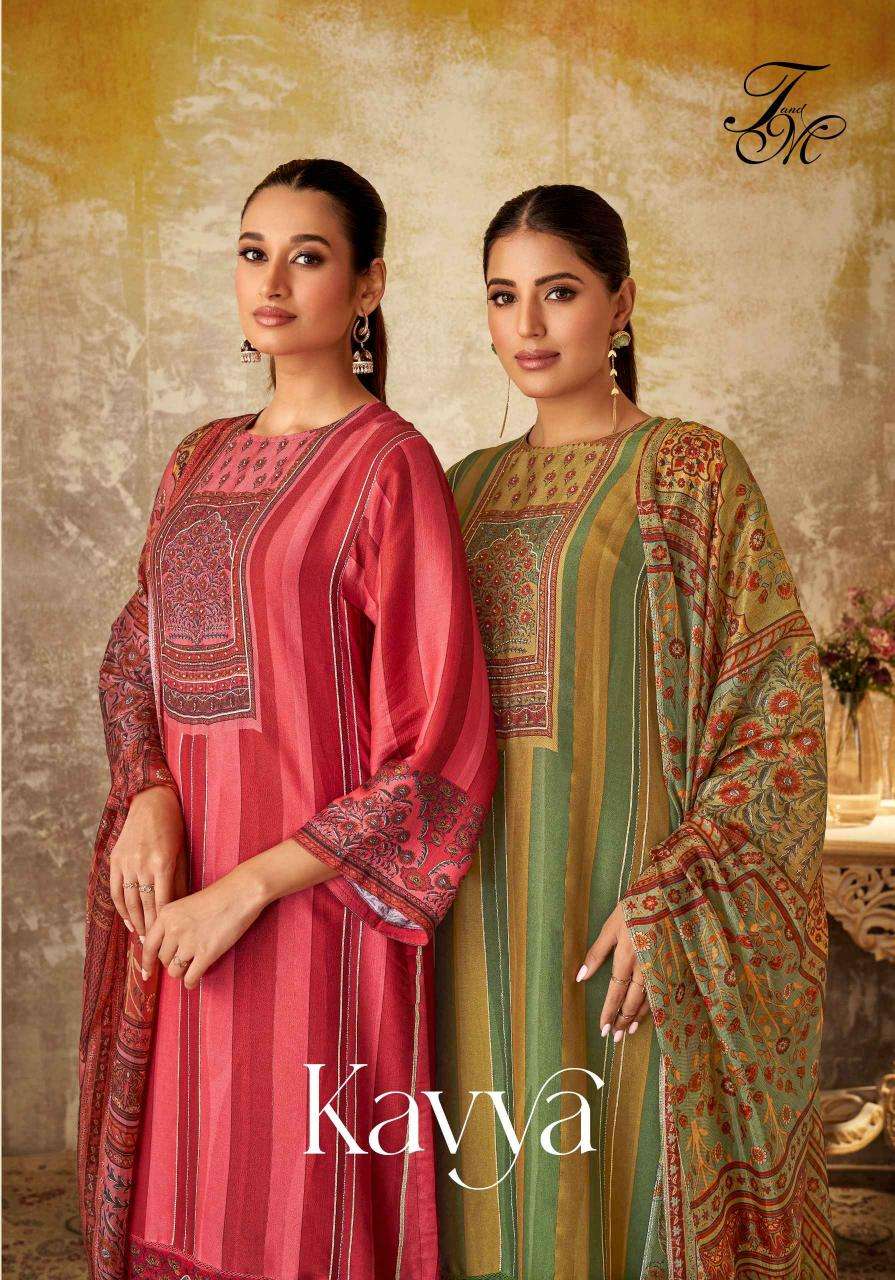 t&m kavya VISCOSE SIMMER Wholesale Salwar Kameez in Surat