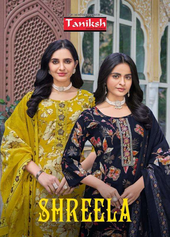 taniksh shreela vol 1 series 1001-1008 VERTICAL wholesale salwar kameez in surat