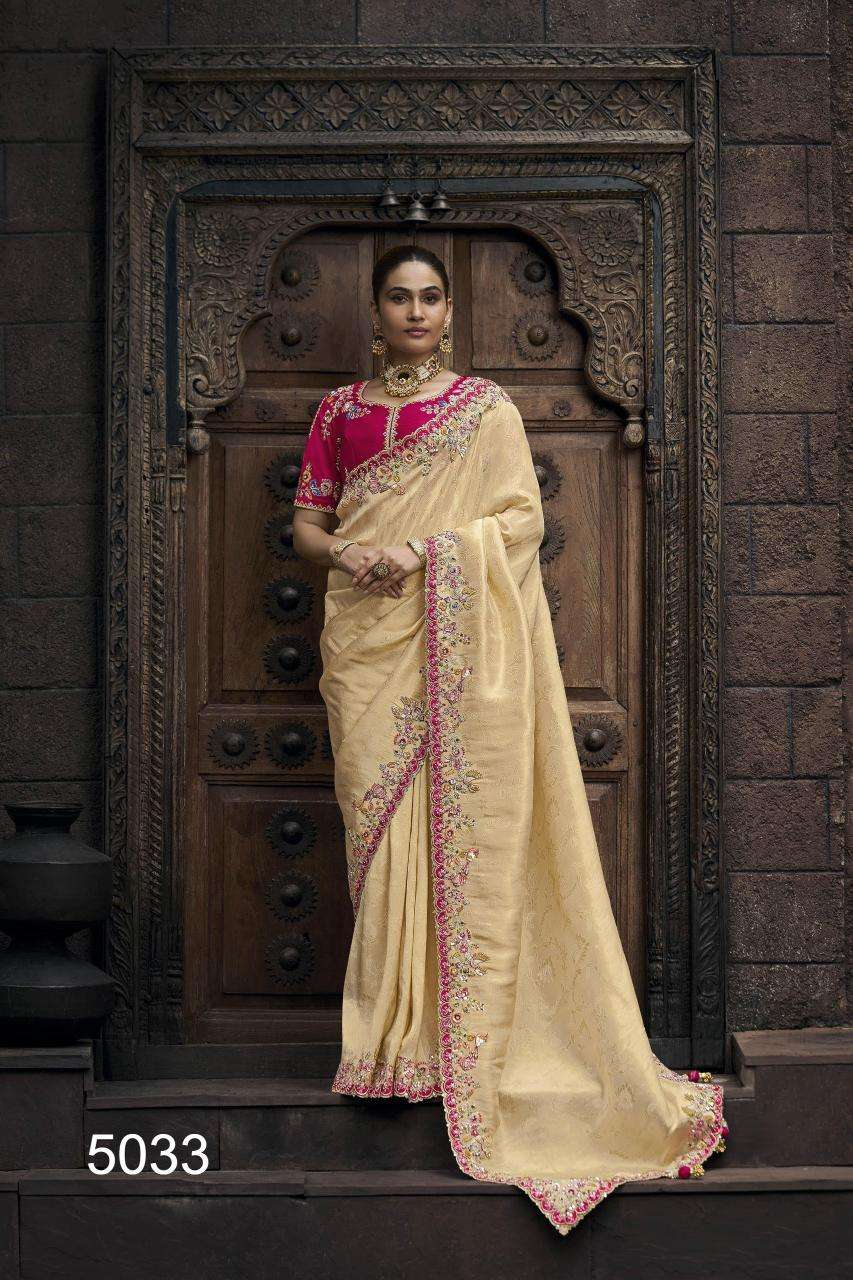 tatvam fashion llp tatvam series 5029-5037 VISCOSE wholesale saree in surat 