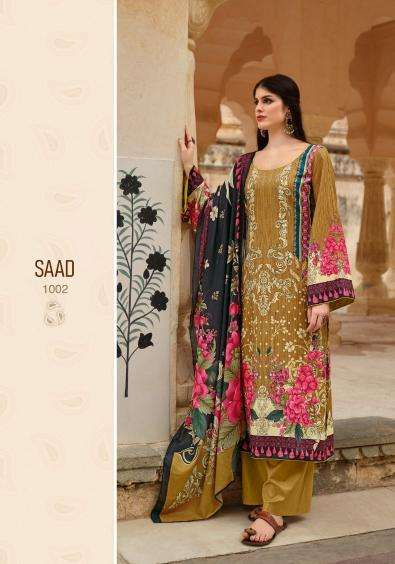 tzu lifestyle saad series 1001-1006 PASHIMA wholesale salwar kameez in surat