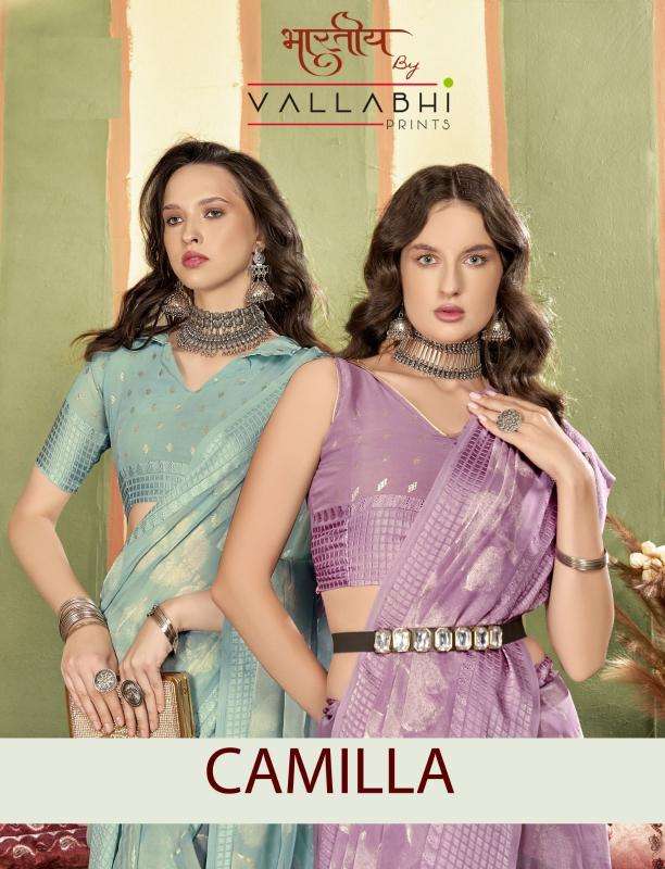 vallabhi prints camilla series 29931-29936 GEORGETTE Wholesale Saree in Surat